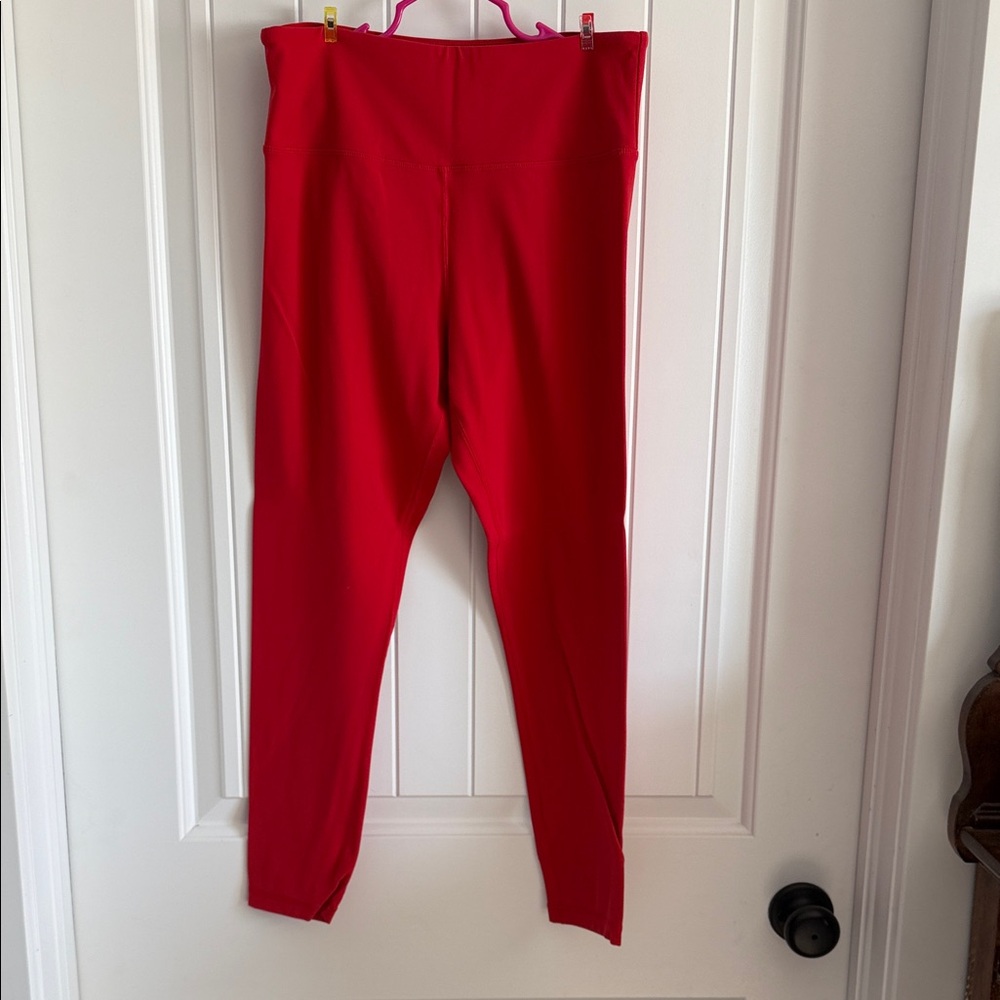 Red Unity Leggings
